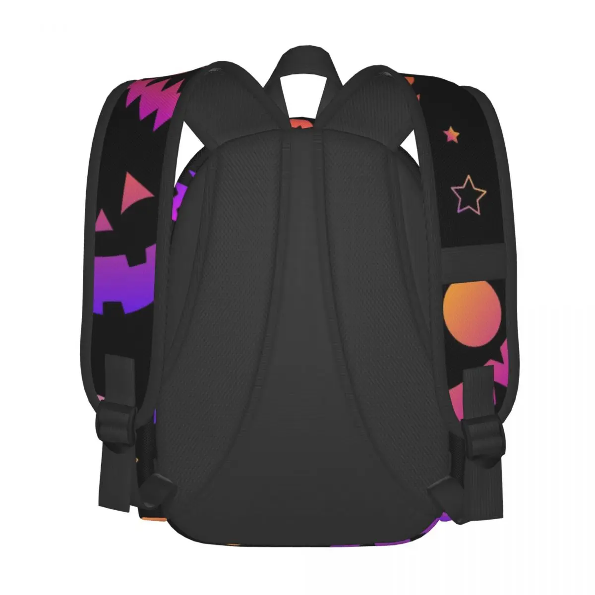 Halloween Pumpkin Face Star Pattern Large Capacity Student Bookbag Casual Fashion Schoolbag Backpacks For Teenagers