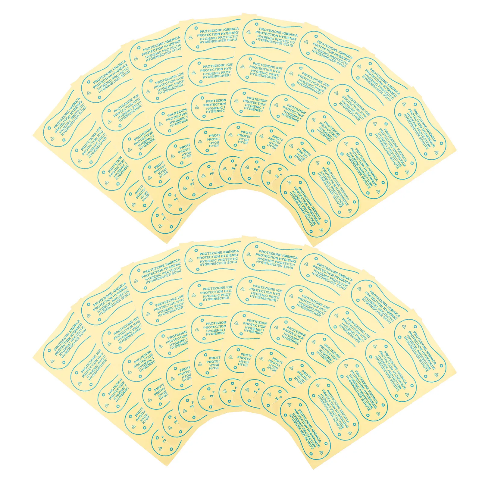 

100Pcs Protective Liners Women Panty Liners Adhesive Leakproof Strips Soft Breathable Swimwear Underwear Sticker Lining Tape