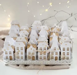 New Craft metal cutting dies cut die mold 3D Christmas House Series Scrapbook paper craft knife mold blade punch stencils dies