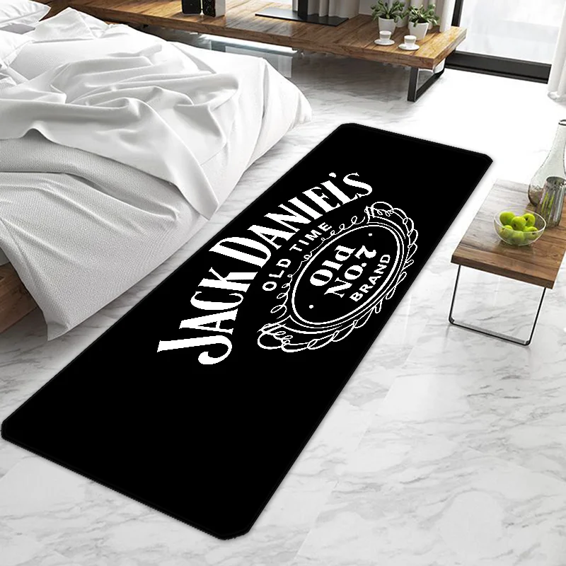 J-JACK-Felpudo de entrada, alfombra antideslizante lavable para cocina, sala de estar, pasillo, Baño