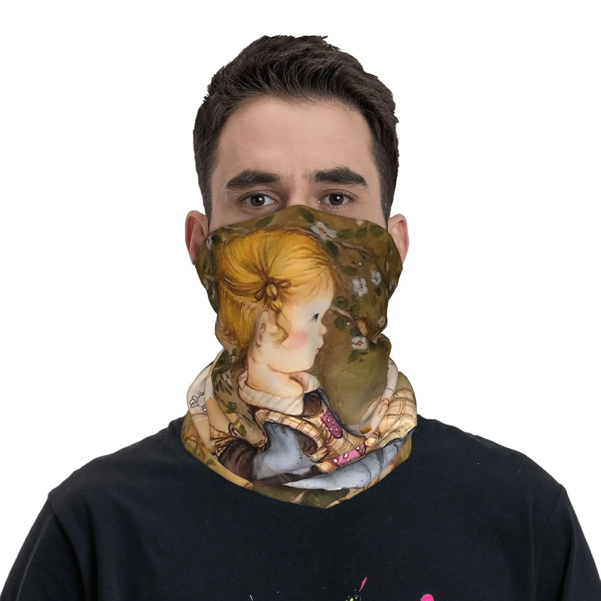 

Kawaii Sarah Kay бандана, гетры с принтом, шарф, многофункциональная маска для лица, дышащая маска для бега унисекс для взрослых