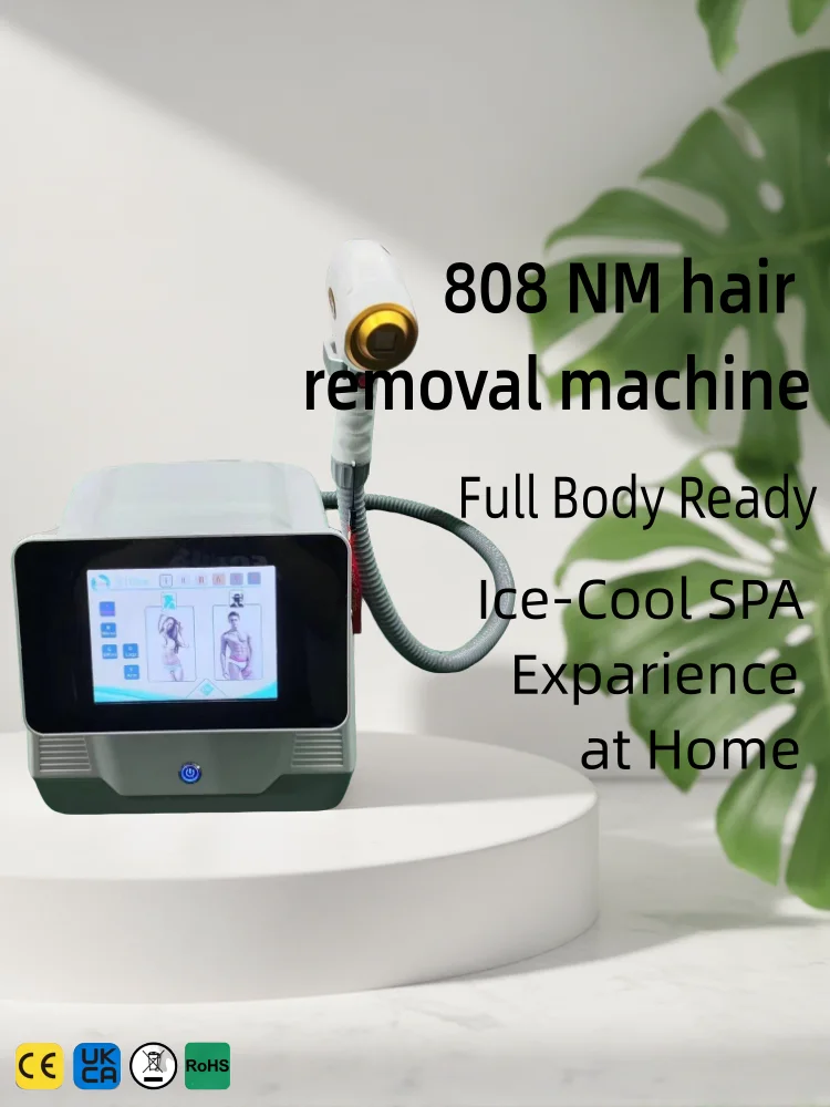 

Portable Professional Salon-Grade Picosecond Laser Hair Removal Device — Featuring an 8-inch Touchscreen Interface Offers immen