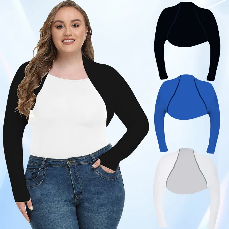 

Summer Silk Shawl Arm Cover Paired with Golf Jacket Breathable Cooling Outdoor Sports Sun Uv Protection Oversized Cycling Gloves