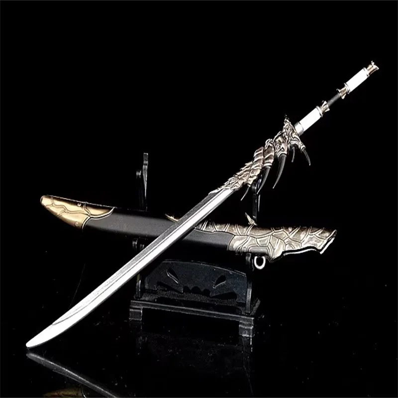 

1/6 Soldier Miniature Cold Weapon Fire Dragon Sword High Quality Model Accessories Fit 12'' Action Figures In Stock
