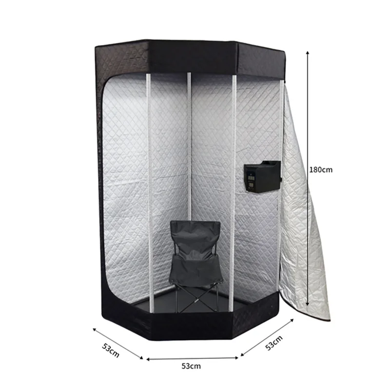 Reliable Home Use Far Infrared Sauna Tent Portable Indoor Sauna Room Full Body Dry Sauna