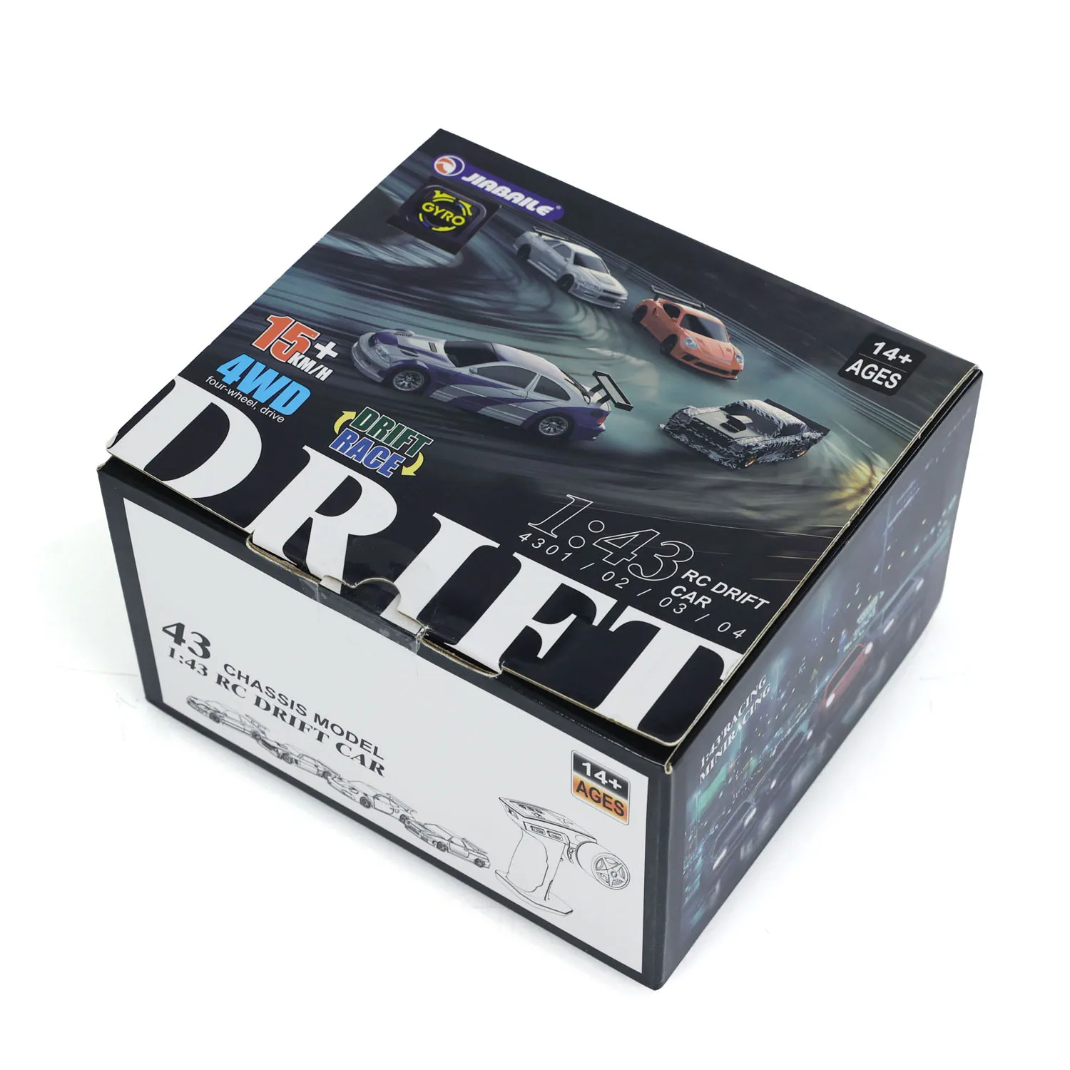 

RC Drift Car 1/43 Upgrade Gyro High Speed 2.4G Drive Racing Car Remote Control Model Endless Fun Toy Model Birthday Gifts