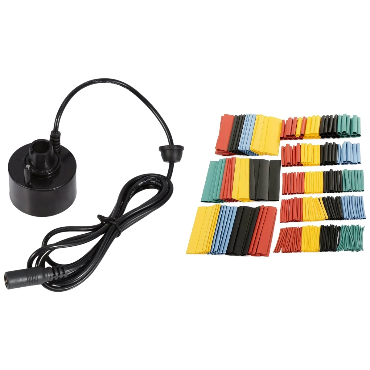 A50U 400 ml/h Mini Ultraschall Nebel Maker Fogger Mit 328Pcs Kabel Schrumpf Schläuche Hülse Draht Wrap Rohr 2:1 Sortiment kit