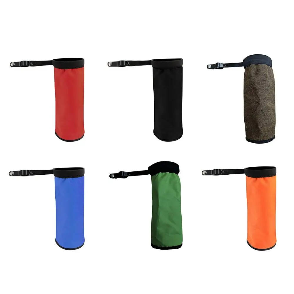 

Oxford Cloth Drumstick Tube Bag Metal Clip Drum Instrument Accessories Black Cylindrical Drumstick Holder