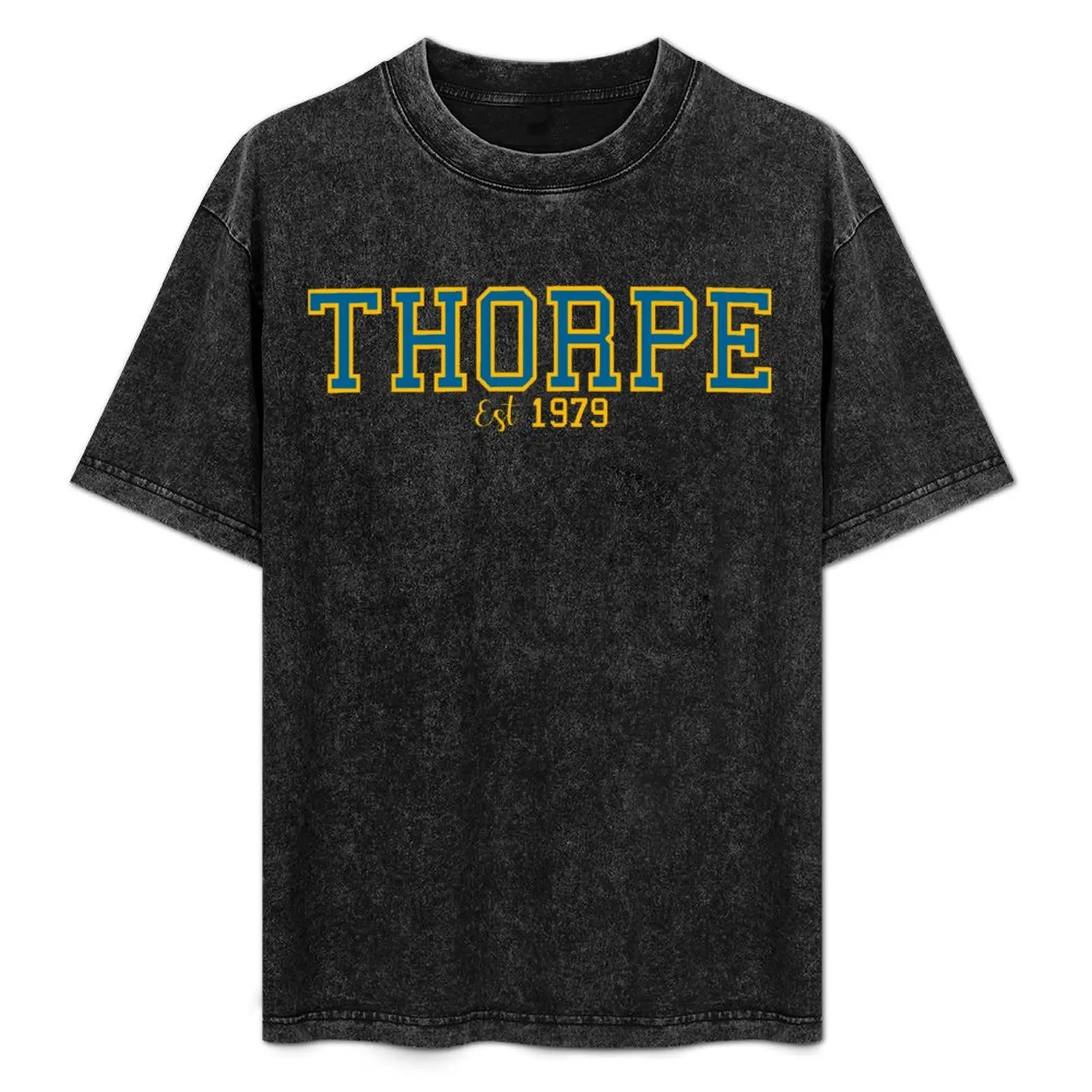 Thorpe Park established College Sweater T-Shirt aesthetic clothes boys animal print designer shirts slim fit t shirts for men