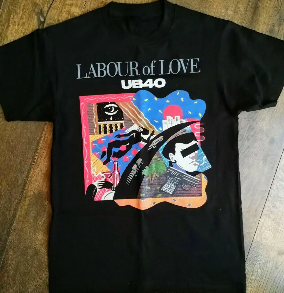 UB40 Labour of Love Album Men T-shirt Black Cotton All Sizes JJ4231