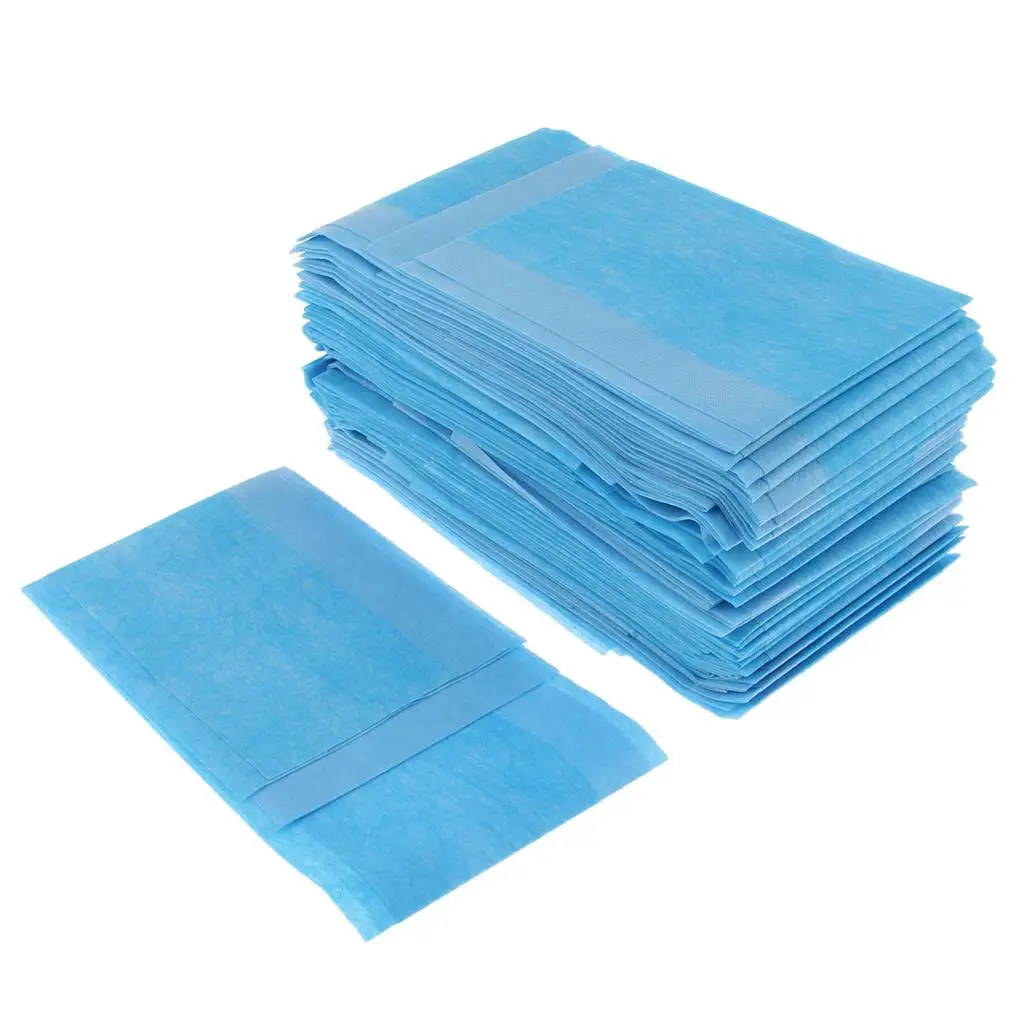 60pcs Patient Absorbent Disposable Non-Woven Underpad Bed Pad Anti-seepage Pad Waterproof Incontinence Bed Pads