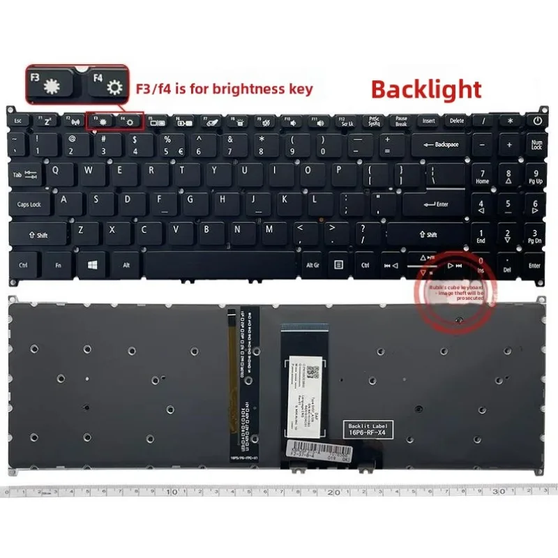 New US Keyboard for Acer N17P4 N17P6 N18C1 N18P5 N18Q13 N18W2 Laptop Keyboard
