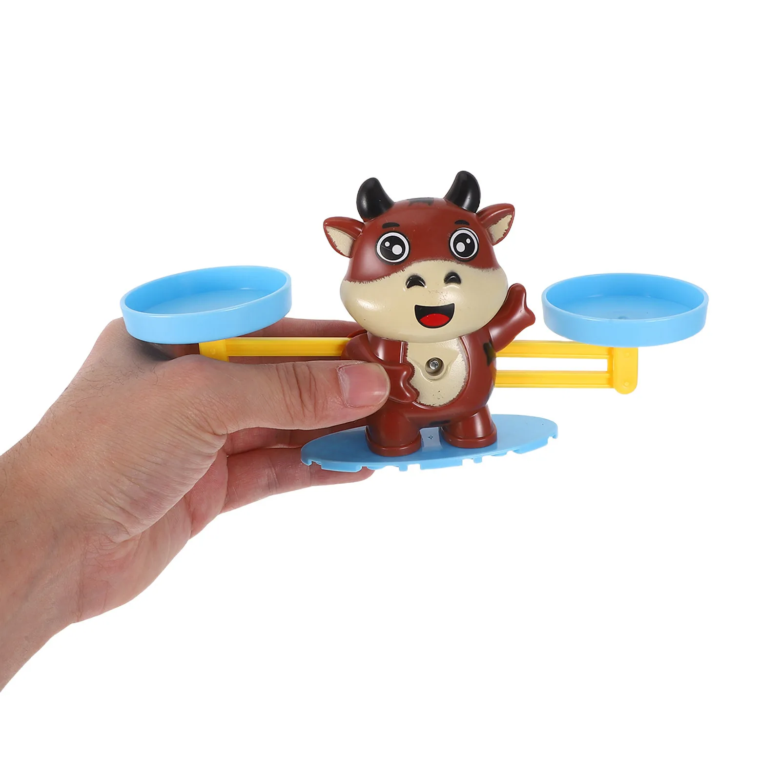 

1 set 1 Set Cow Balance Math Montessori Number Counting Game For Kids Stem Preschool Kindergarten Arithmetic Scale Learning Tool