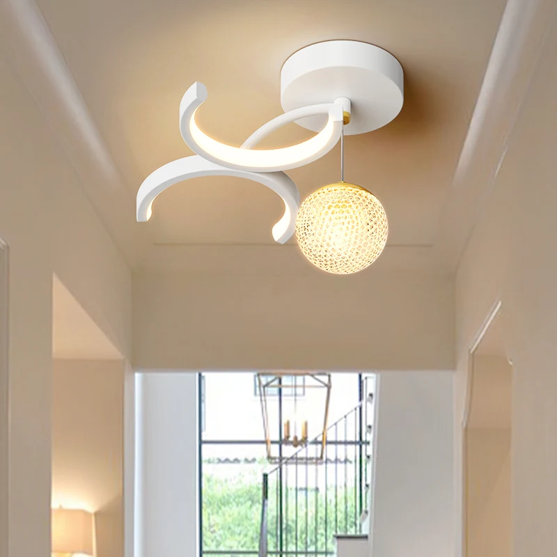 

Entrance doorway aisle light corridor light ceiling type modern LED star flying bird round pattern balcony ceiling light