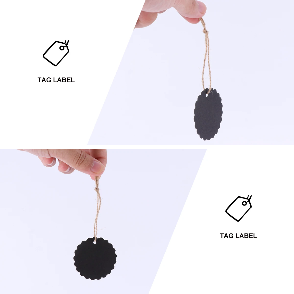 Kraft Paper Tags Wishing Card Blank Tags Gift Tag Marking Tags