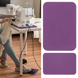 Sewing Machine Muffling Mat Foot Pedal Mat Reduce Vibrations Noise Non Slip Sewing Machine Mat for Quilting Embroidery 2 Sizes