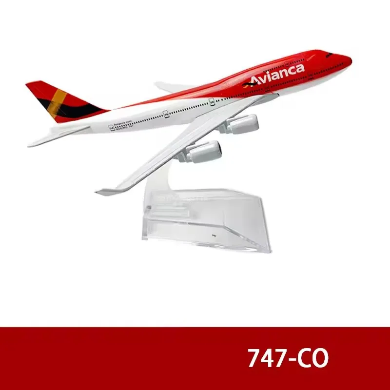 16 cm Druckguss-Legierung 737 747 757 777 787 Flugzeugmodell Spielzeugflugzeug gesammelte Geschenkserie für Sammlerstück