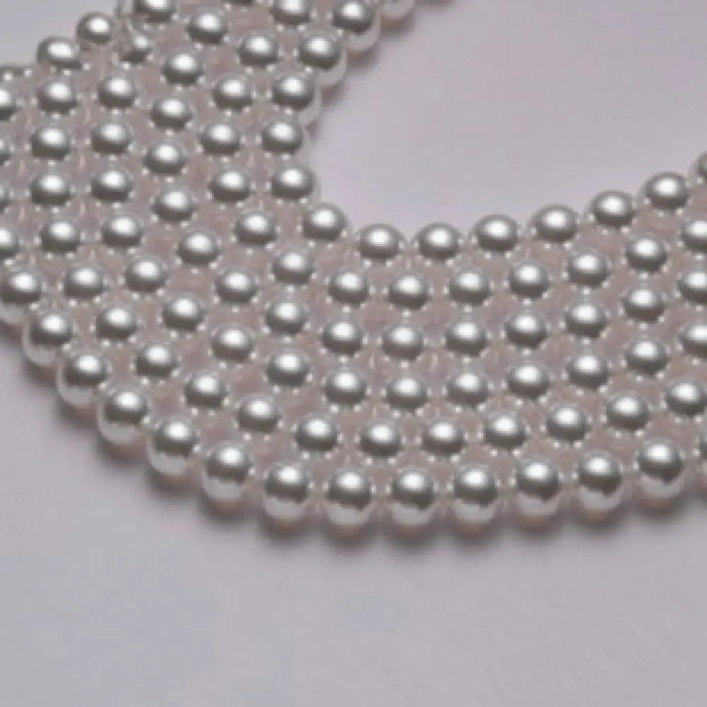 Round Loose Beads ABS Pearl Beads For Clothing Garment Embellishment Jewelry Design Crafts Supplies Smooth Surface Beads