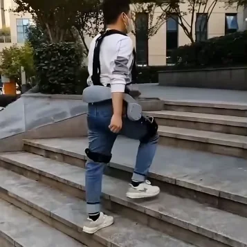 Exoskeleton To Assist Elderly People In Walking: Makes Walking, Climbing Hills And Stairs Easier
