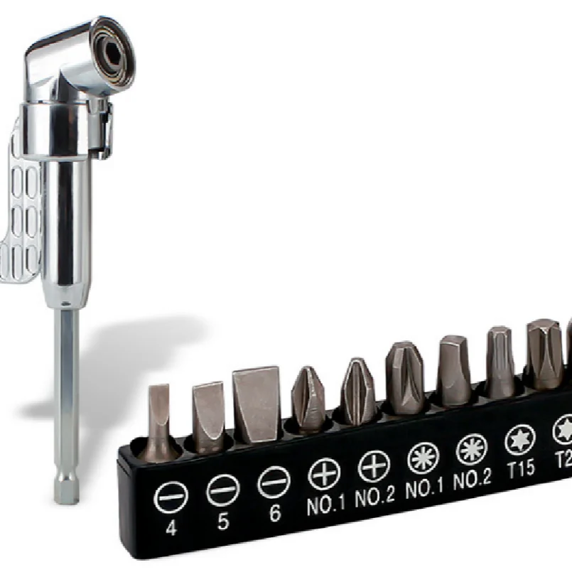 Degree Angle Electric Corner Turner, Electric Screwdriver Hardware Tool Accessories, Elbow Universa Flexible Shaft