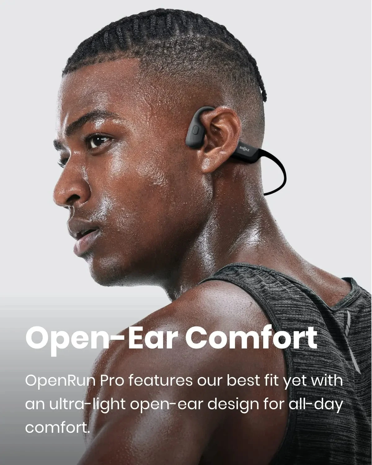 Original SHOKZ Openrun Pro S810 Bone Conduction Bluetooth Headphone Open-Ear Earphone Wireless Waterproof Sport Running Earbud