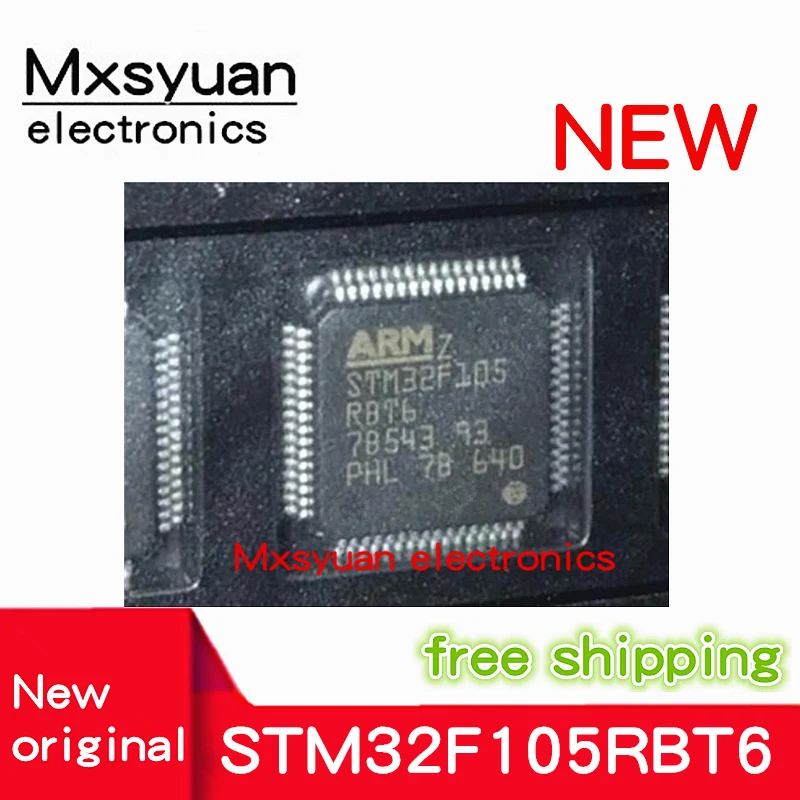 100% новый 5 шт. ~ 20 шт./лот, новый оригинальный STM32F105RBT6 LQFP-64 Mxsyuan