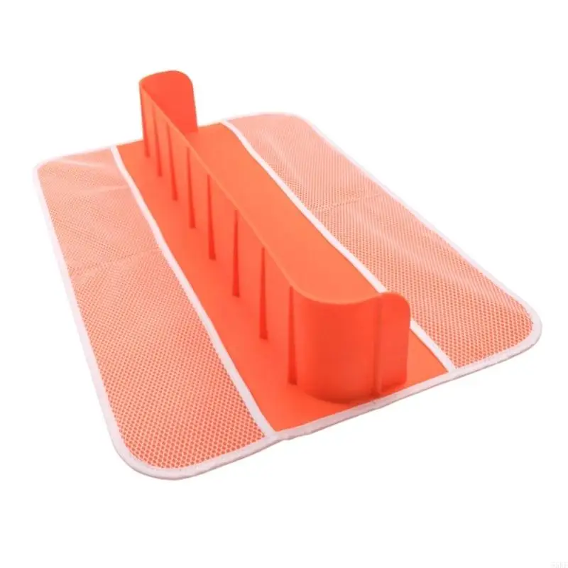 Waterproof Bathtub Splash Guard With Strong Suction Cups Easy To Installation And Clean Toy Storage Rack 55KF