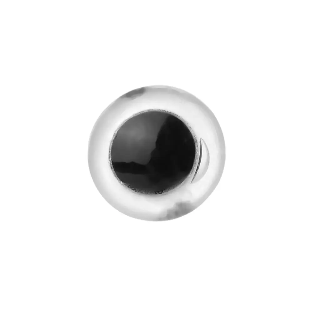 لتقوم بها بنفسك البلاستيك 3/4/5/6/7/8/9/10 مللي متر الحيوانات الدمى صنع دمى اكسسوارات الدببة إبرة التلبيد عيون الزجاج الشفاف