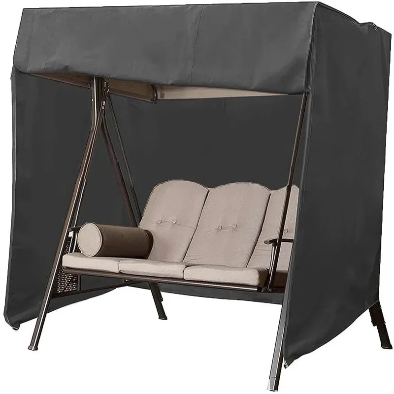 Garden outdoor waterproof swing cover, open-air courtyard dust-proof furniture cover, multi-size optional