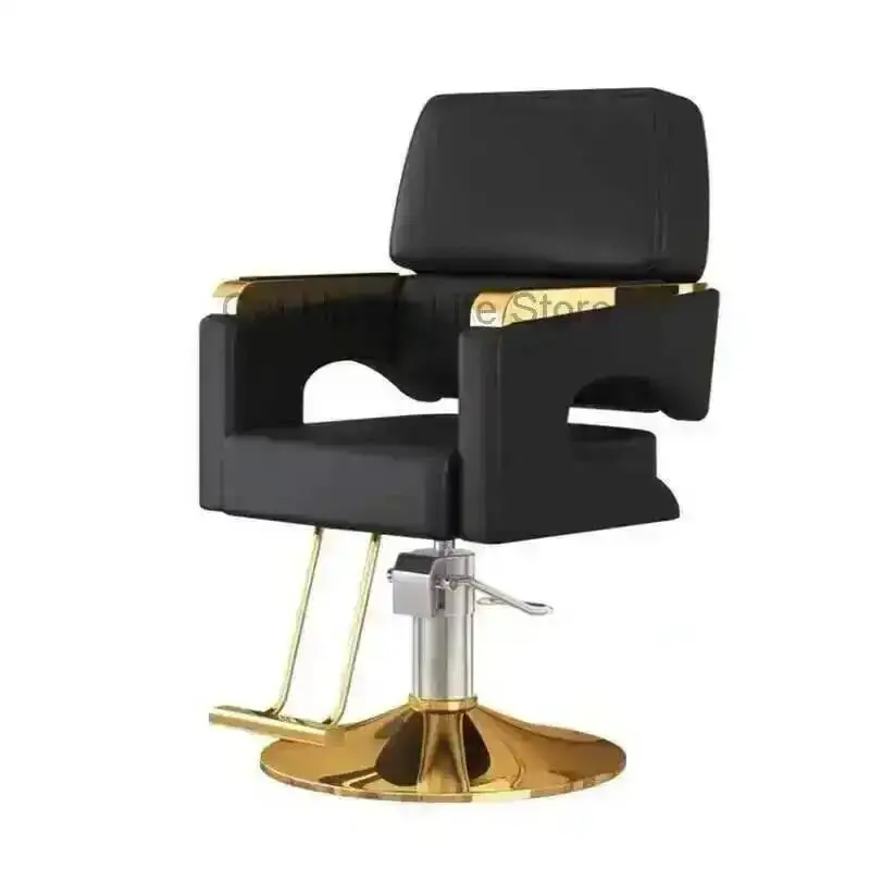 Forbici da barbiere vintage Salone idraulico Sedie professionali Sedia Pompa Bellezza Lavaggio Taglio Capelli Trucco Offerta rossa Vanità girevole