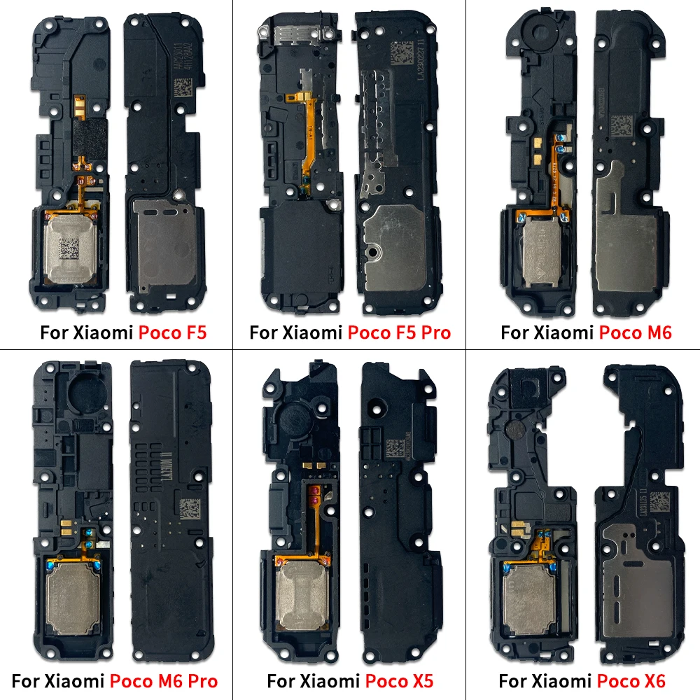 Accessoires de remplacement de sonnerie de haut-parleur, haut-parleur, pièces pour Xiaomi Pheadphones F5, M5, M5S, M6, X5, X6 Pro, 5G