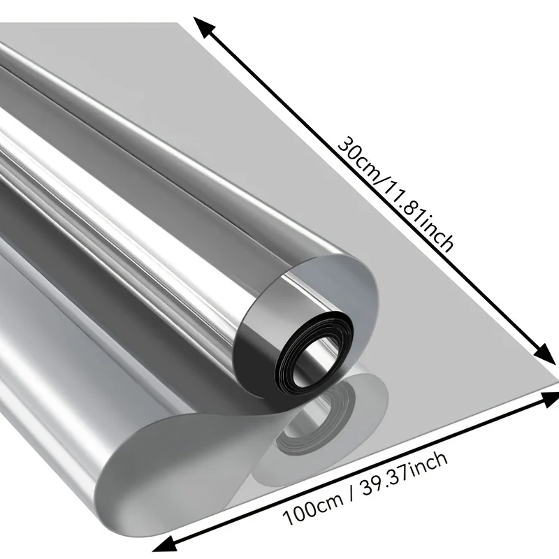 Glass Door Film, Transparent But Opaque, Shading Film, Insulation Film, Glass Sticker, Window Sticker, Sunscreen And Priva H2556