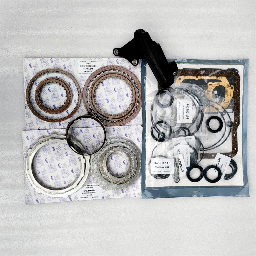 

New JF506E 09A RE5F01A Transmission Clutch Friction Plate Overhaul Rebuild Repair Kit for Vw Audi Ford Mazda Mitsubishi Nissan