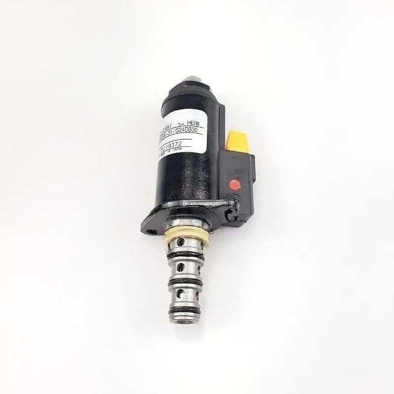 1 unidad de accesorios para excavadora 121-1491 para Carter CAT312 320B C D, válvula solenoide de seguridad piloto