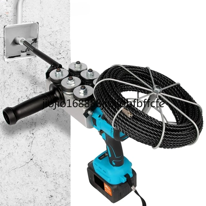 Suitable for  Automatic Electrician Stringing Machine Lithium Battery Dark Line Wire Guide Tools Wall Threading Wiring Machine