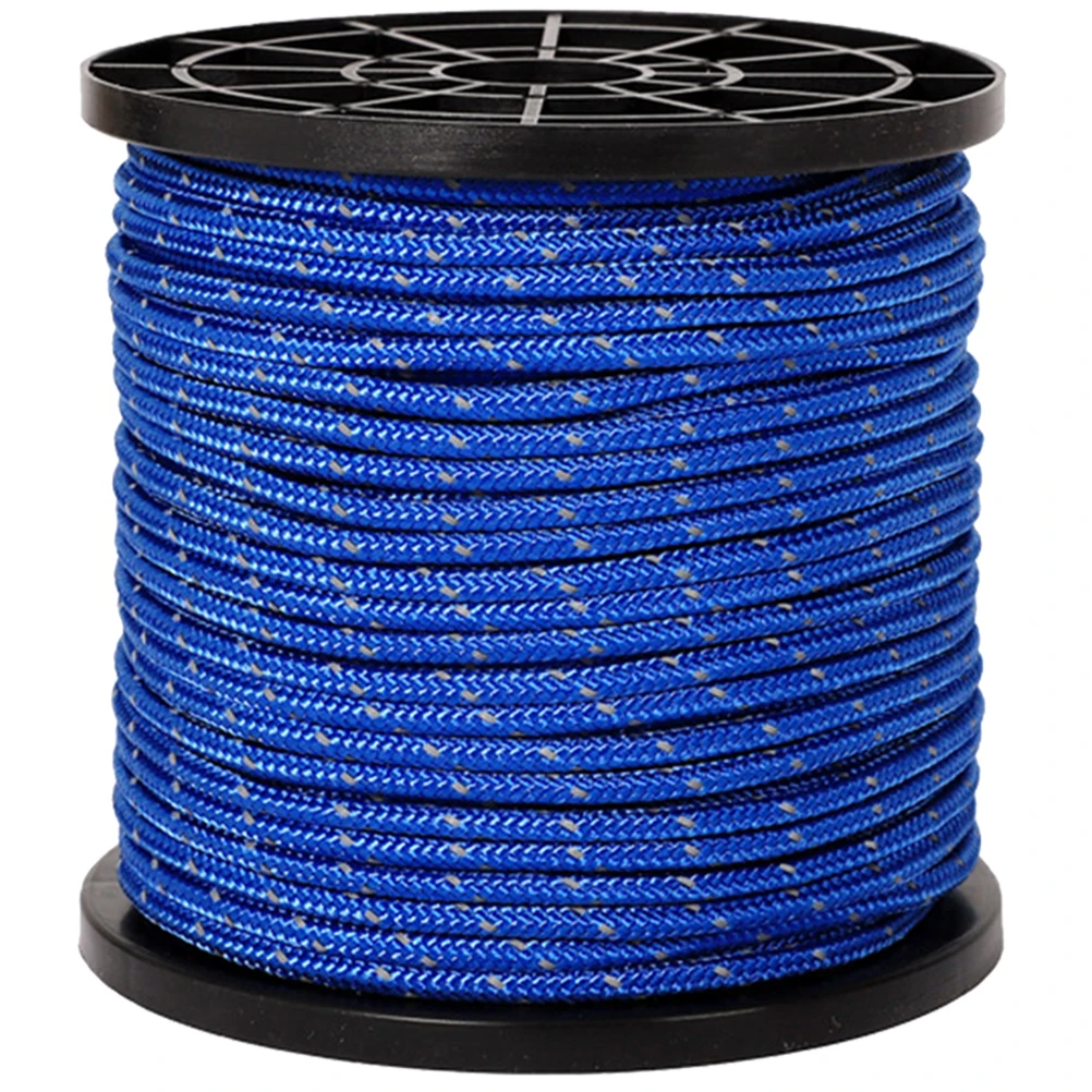 

Reflective Windproof Rope 4mm Thick Tent Cord Outdoor Canopy Ropes Adjustable Tie Tools Camping Hiking Supplies