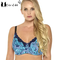 Mierside 953P Plus size Push Up Bra lingerie Lace Dot Underwear for Women Everyday Sexy Bra 34-46 C/D/DD/DDD/E/F/G