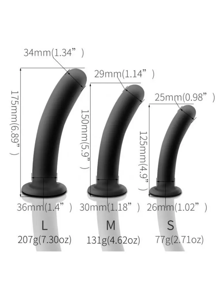 Bdsm Accessories Female Dildos Deals Silica Gel Butt Plug Silicone Anal Dildo Prostate Massager But Plug In Anal Toys For Adults