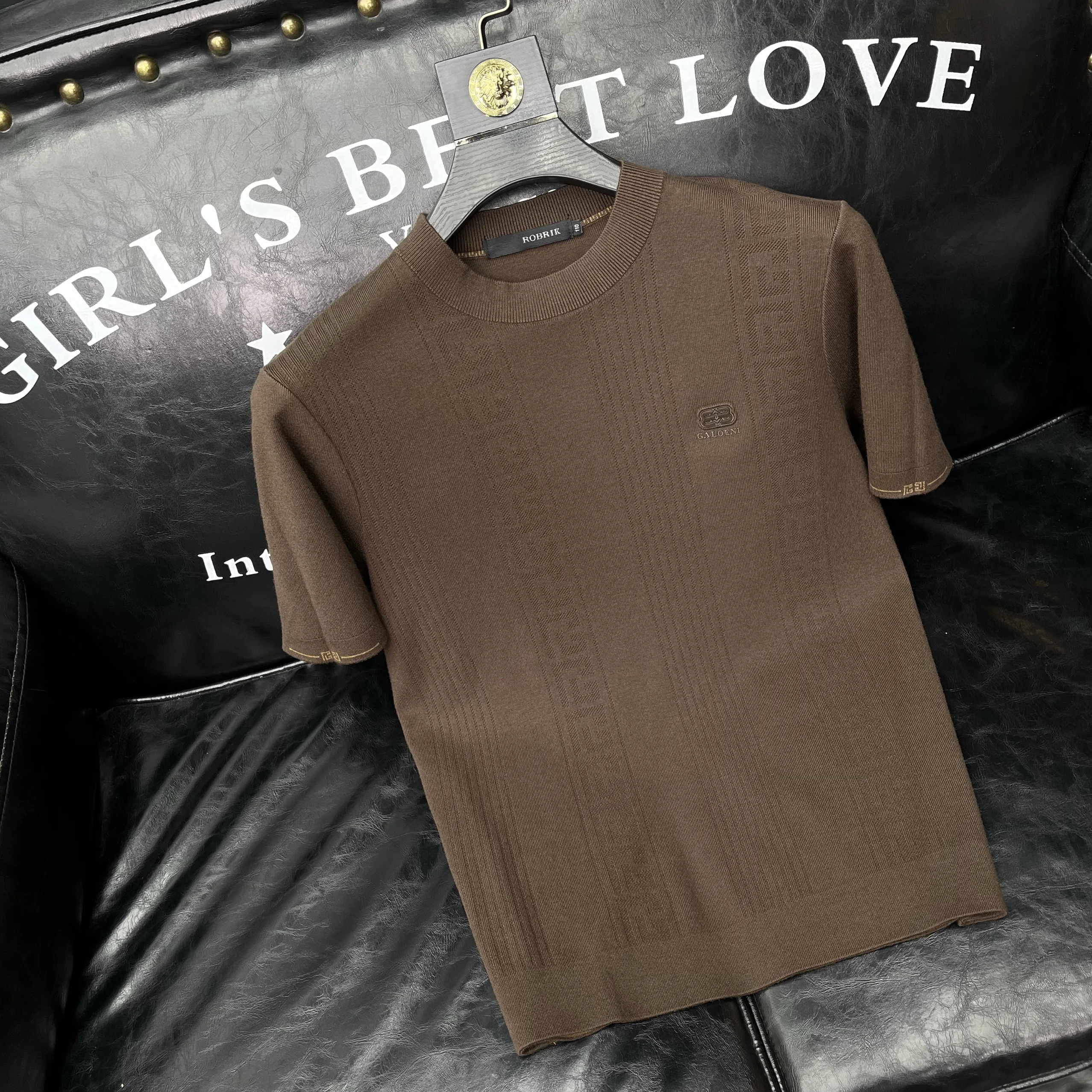 

Осенне-зимний мужской свитер из кашемира с высоким воротником, вязаный, однотонный, базовый слой, повседневный топ