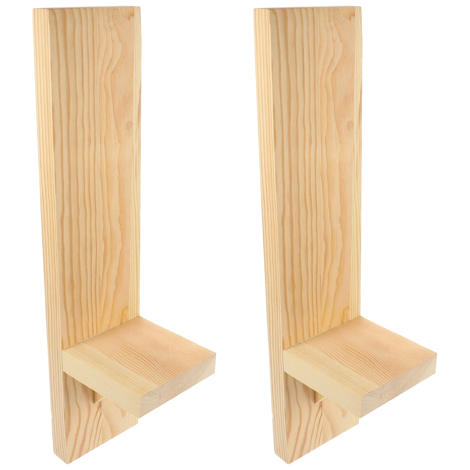 

Wooden Wall mounted C Holders Simple Home Decor Elegant Wedding Sconces Tea Stick Lamp Wax Table Modern