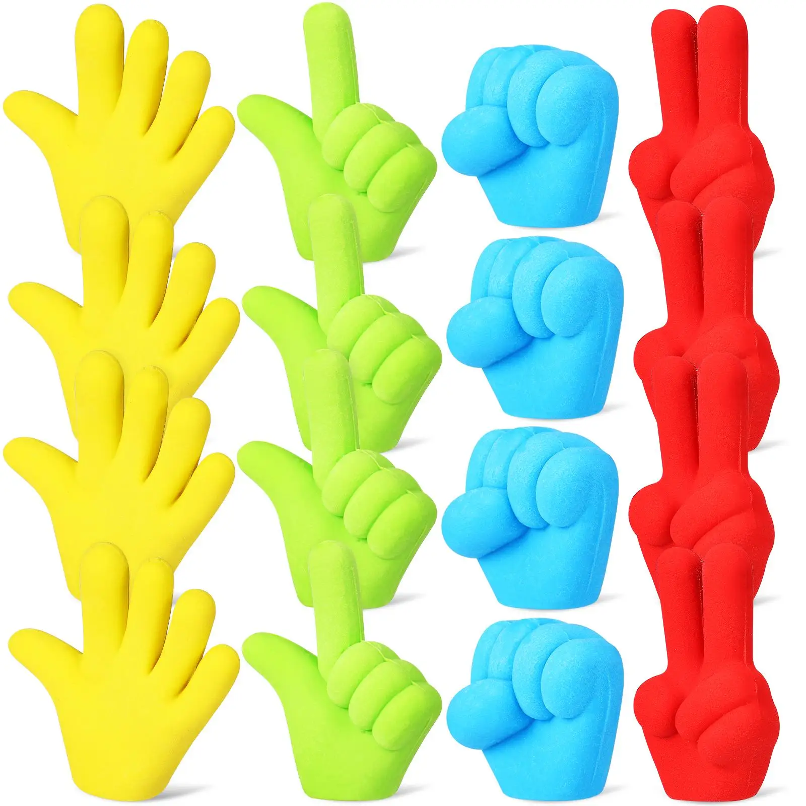 

Pencil Eraser Caps for Pencils Novelty Erasers Rubbers Kids School Funny Small Cute Topper