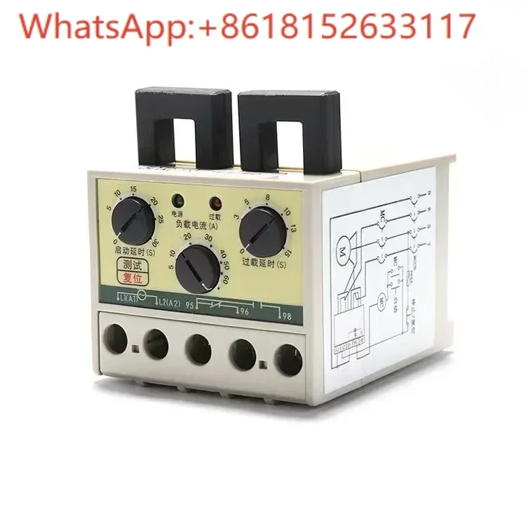 HTHY-21 مرحل التيار الزائد الإلكتروني HTHY21 0.5-5 A 3-30A 5-60A 220V