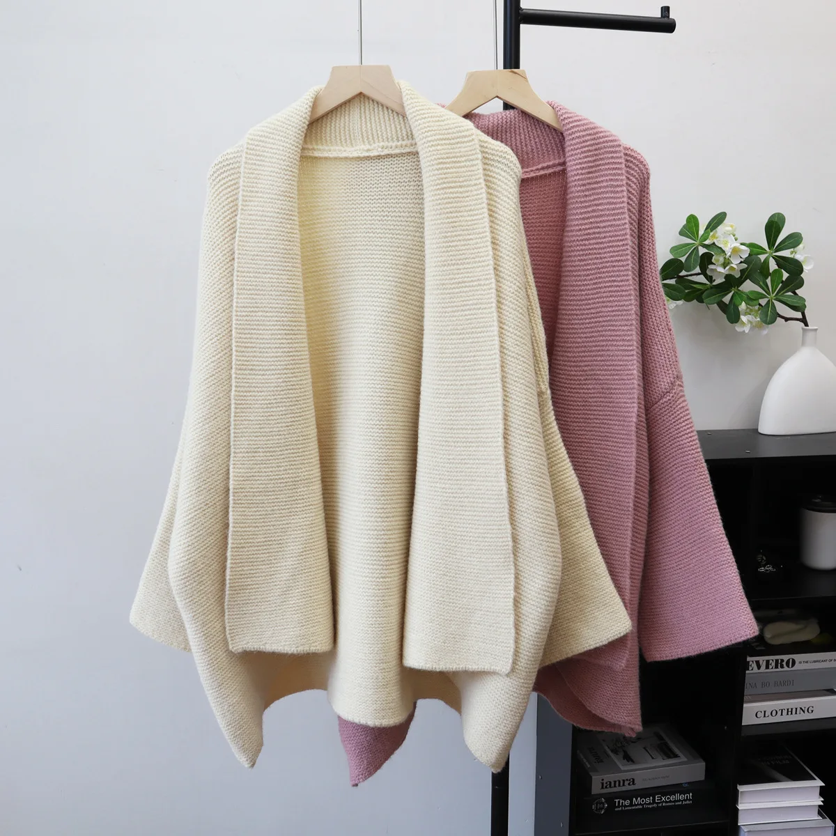 

Cardigan Women Sweaters Coats Jackets Turn Down Collar Casual Jumpers Y2k Streetwear Elegant Knit Open Stith Autumn Winter