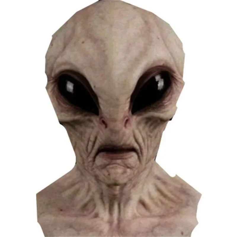 6 Typen Halloween DIY Alien Masken Horror Cosplay Kostüme Halloween Party Latex Vollgesichtsmaske Prop Terror Kopfbedeckung Puppe Masquera