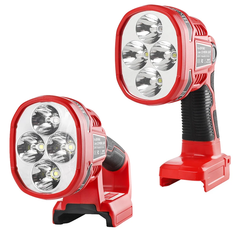 

Portable Lantern LED Work Light Flashlight For Craftsman 14.4V-20V Li-ion Battery Cordless Spotlight USB Outdoor Emergency Lamp