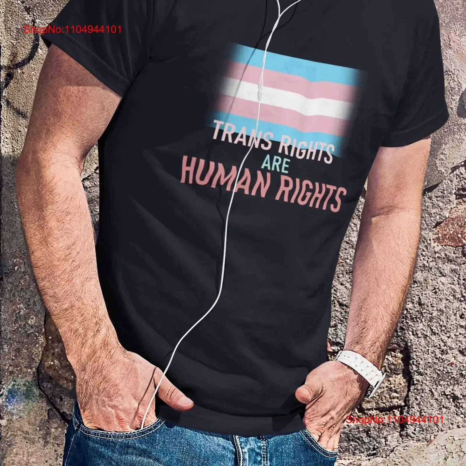 

Футболка Trans Rights Are Human LGBTQ Pride Pender Equality Support Community Softstyle ЛГБТ винтажная стираная удобная мягкая