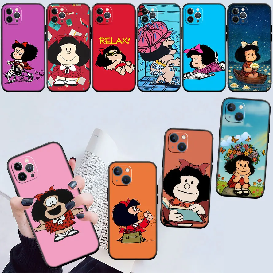 UT23 M-Mafaldas Phone Case for Samsung Galaxy M06 M15 M16 M35 M55 M56 A36 A42 A50 A50S A51 A52 A32 A33 A05 A05S A06 A16 A20