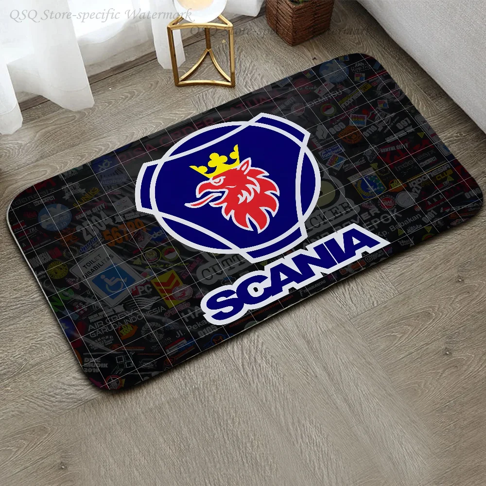 S-Scanias-S Top Class Truck Floor Mat Floor Mat Anti-Slip Kitchen Bedroom Handmade Tufted Rug Carpet Living Room Entrance Rug