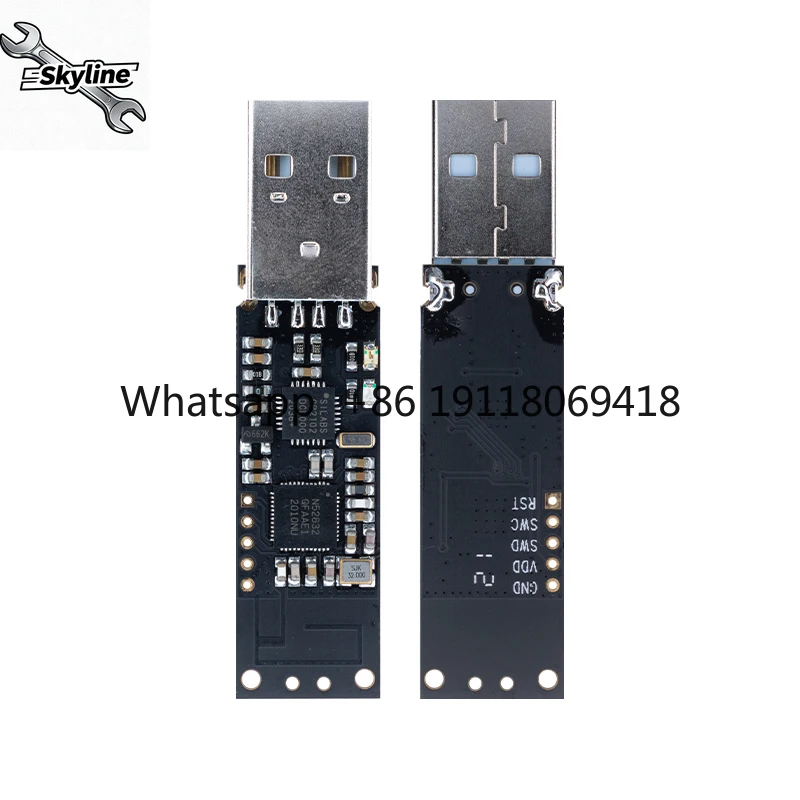 NRF52832 USB Dongle Bluetooth Low Energy Sniffer Protocol Packet Capture Tool BLE Debugger For Production Testing