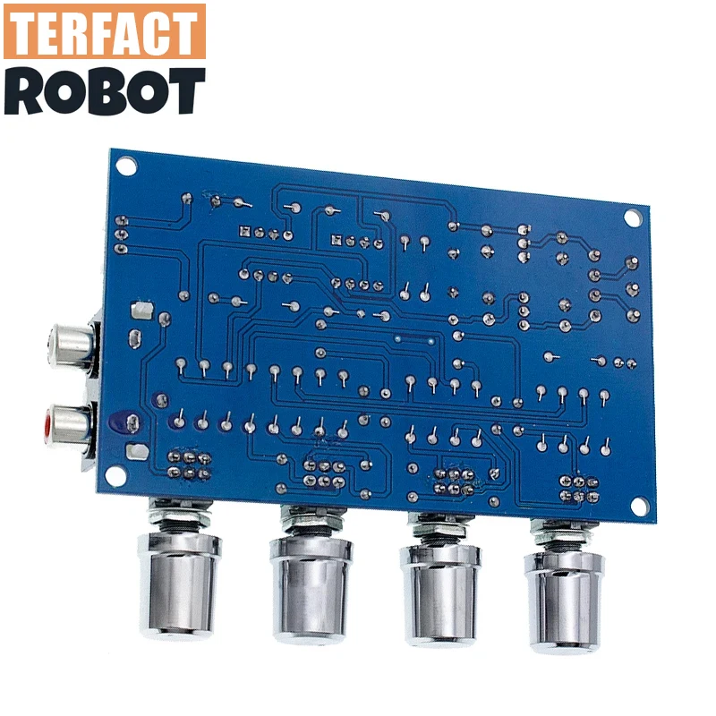 XH-M164 NE5532 Stereo Preamplifier Tone Board Audio 4 Channel Module 4CH CH Control Circuit Telephone